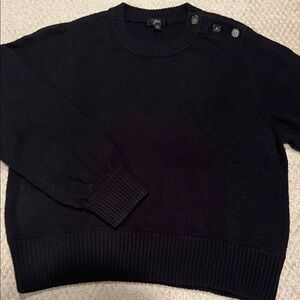J. Crew Women's Black Sweater *XXL*